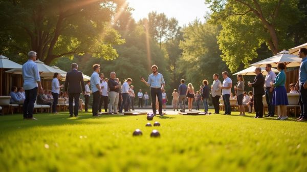 Organiser des événements autour de la pétanque en entreprise
